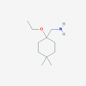 (1-Ethoxy-4,4-dimethylcyclohexyl)methanamine