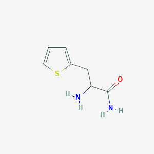 2-Amino-3-(thiophen-2-yl)propanamide