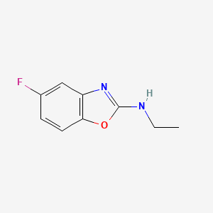 N-Ethyl-5-fluoro-1,3-benzoxazol-2-amine