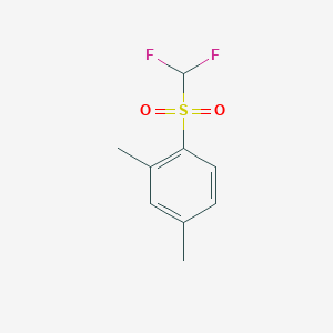 1-Difluoromethanesulfonyl-2,4-dimethylbenzene