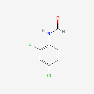 molecular formula C7H5Cl2NO B1329623 N-(2,4-二氯苯基)甲酰胺 CAS No. 22923-00-8