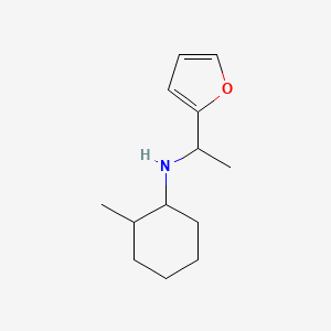 N-[1-(furan-2-yl)ethyl]-2-methylcyclohexan-1-amine