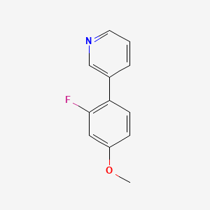 3-(2-Fluoro-4-methoxyphenyl)pyridine