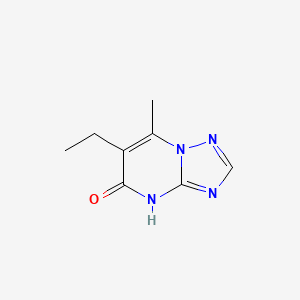 6-ethyl-7-methyl-4H,5H-[1,2,4]triazolo[1,5-a]pyrimidin-5-one