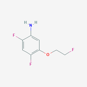 2,4-Difluoro-5-(2-fluoroethoxy)aniline