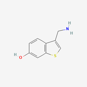 3-(Aminomethyl)-1-benzothiophen-6-ol