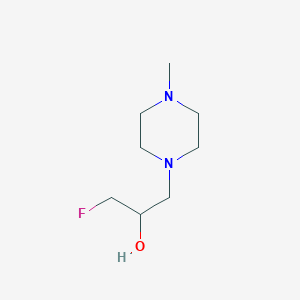 1-Fluoro-3-(4-methylpiperazin-1-yl)propan-2-ol