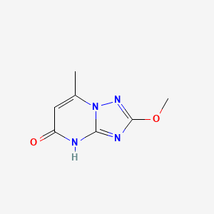 2-methoxy-7-methyl-4H,5H-[1,2,4]triazolo[1,5-a]pyrimidin-5-one