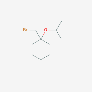 1-(Bromomethyl)-4-methyl-1-(propan-2-yloxy)cyclohexane