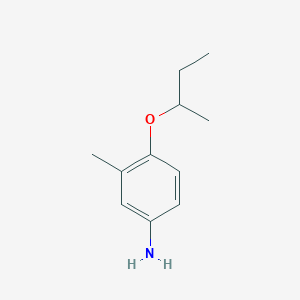 4-(Butan-2-yloxy)-3-methylaniline