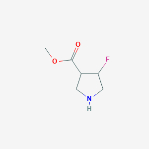 Methyl 4-fluoropyrrolidine-3-carboxylate