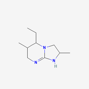 5-Ethyl-2,6-dimethyl-2H,3H,5H,6H,7H,8H-imidazo[1,2-a]pyrimidine