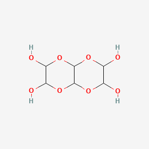 B1329646 Glyoxal trimer dihydrate CAS No. 4405-13-4