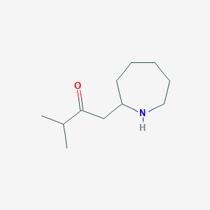 1-(Azepan-2-yl)-3-methylbutan-2-one