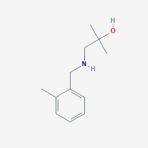 2-Methyl-1-{[(2-methylphenyl)methyl]amino}propan-2-ol