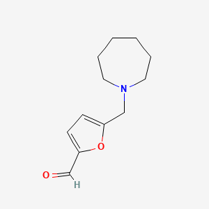 5-(Azepan-1-ylmethyl)furan-2-carbaldehyde