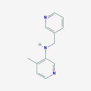 4-methyl-N-(pyridin-3-ylmethyl)pyridin-3-amine