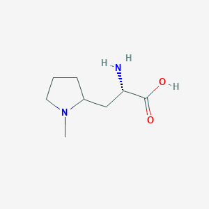 (2S)-2-Amino-3-(1-methylpyrrolidin-2-yl)propanoic acid