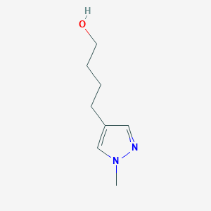 4-(1-methyl-1H-pyrazol-4-yl)butan-1-ol