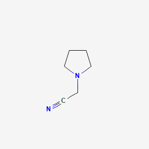 molecular formula C6H10N2 B1329669 1-吡咯丙腈 CAS No. 29134-29-0