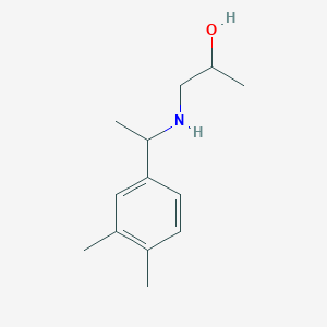 1-{[1-(3,4-Dimethylphenyl)ethyl]amino}propan-2-ol