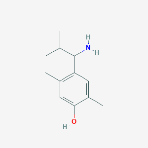 4-(1-Amino-2-methylpropyl)-2,5-dimethylphenol