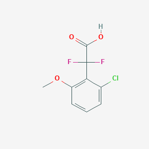 2-(2-Chloro-6-methoxyphenyl)-2,2-difluoroacetic acid