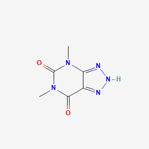 molecular formula C6H7N5O2 B1329675 1,3-二甲基-8-氮杂黄质 CAS No. 2278-15-1