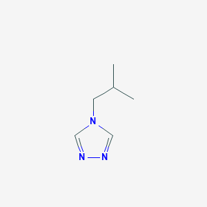 4-(2-methylpropyl)-4H-1,2,4-triazole