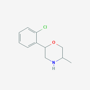 2-(2-Chlorophenyl)-5-methylmorpholine