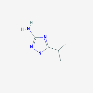 1-Methyl-5-(propan-2-YL)-1H-1,2,4-triazol-3-amine