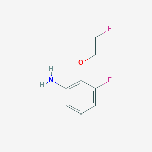 3-Fluoro-2-(2-fluoroethoxy)aniline