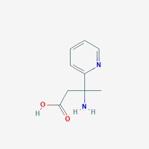 3-Amino-3-(pyridin-2-yl)butanoic acid