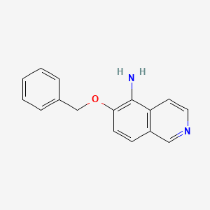 6-(Benzyloxy)isoquinolin-5-amine