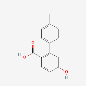 4-Hydroxy-2-(4-methylphenyl)benzoic acid