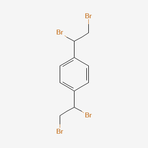 molecular formula C10H10Br4 B1329692 1,4-双(1,2-二溴乙基)苯 CAS No. 25393-98-0