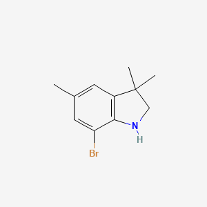 7-Bromo-3,3,5-trimethyl-2,3-dihydro-1H-indole