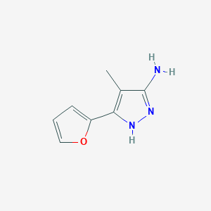 3-(2-Furyl)-4-methyl-1H-pyrazol-5-amine