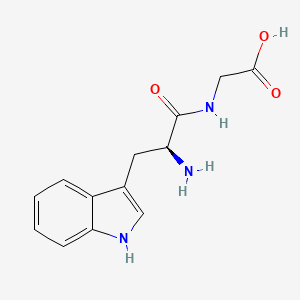 molecular formula C13H15N3O3 B1329694 色氨酸-甘氨酸 CAS No. 7360-09-0