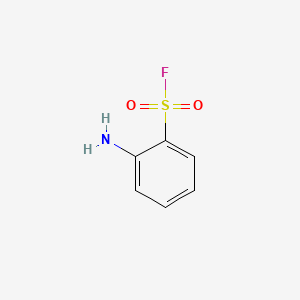 molecular formula C6H6FNO2S B1329702 2-氨基苯磺酰氟 CAS No. 392-86-9