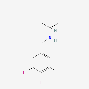 (Butan-2-yl)[(3,4,5-trifluorophenyl)methyl]amine