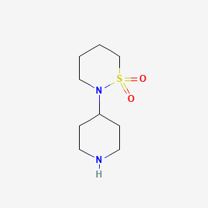 2-(Piperidin-4-yl)-1lambda6,2-thiazinane-1,1-dione