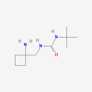 1-[(1-Aminocyclobutyl)methyl]-3-tert-butylurea