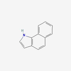 molecular formula C12H9N B1329717 1H-苯并[g]吲哚 CAS No. 233-34-1