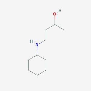 4-(Cyclohexylamino)butan-2-ol