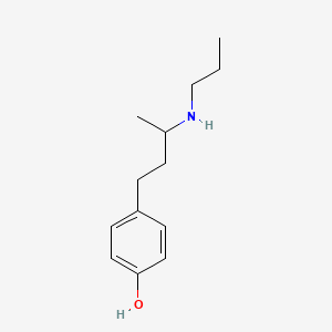 4-[3-(Propylamino)butyl]phenol