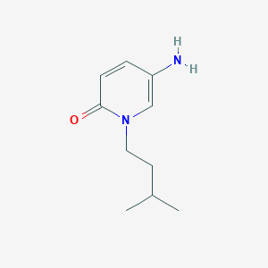 5-Amino-1-(3-methylbutyl)-1,2-dihydropyridin-2-one