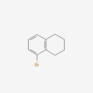 molecular formula C10H11B B1329724 5-Bromo-1,2,3,4-tetrahydronaphthalene CAS No. 6134-55-0