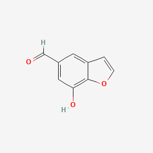 7-Hydroxy-1-benzofuran-5-carbaldehyde