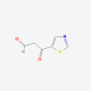 3-Oxo-3-(1,3-thiazol-5-yl)propanal